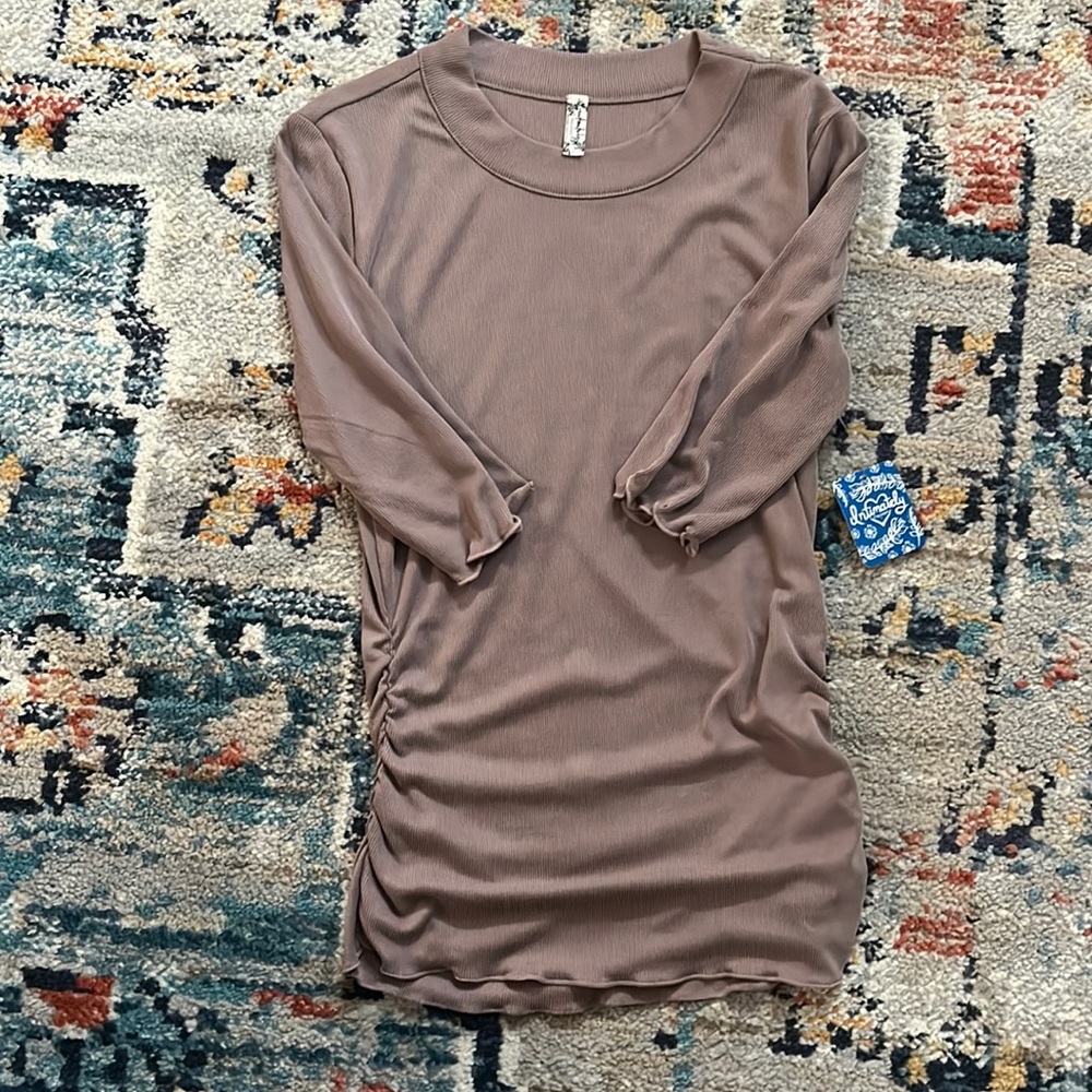 Free People 3/4 sleeve top